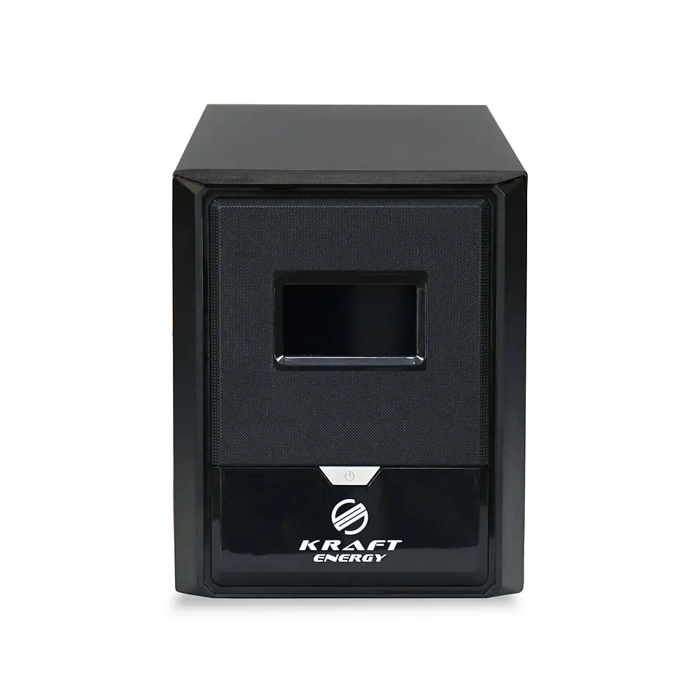 Джерело безперебійного живлення Kraft KRF-B1000VA/600W(LCD)24V UPS під зовнішній акумулятор (42-00045) - фото 3