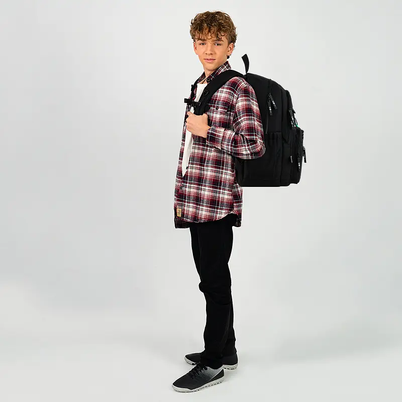 Рюкзак GoPack Teens 121L-4 Чорний (GO26-121L-4) - фото 22