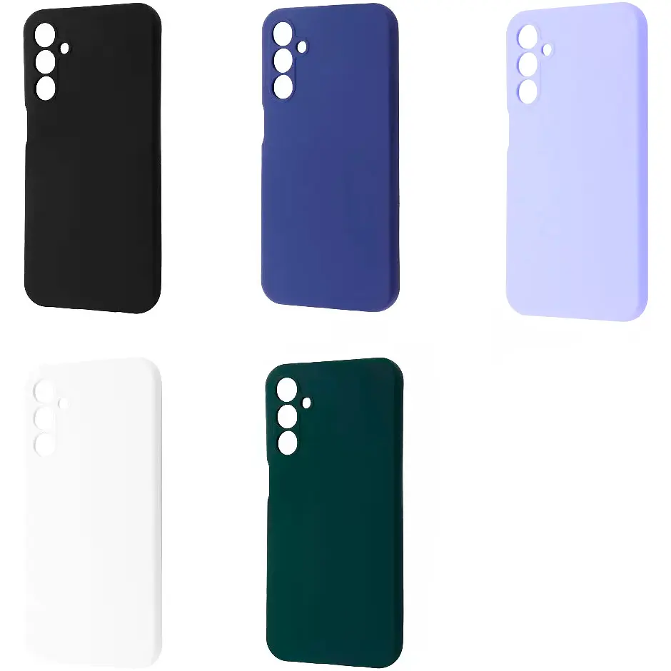 Чехол Wave Full Silicone Cover для Samsung Galaxy A15 4G/5G White [102884] - фото 4