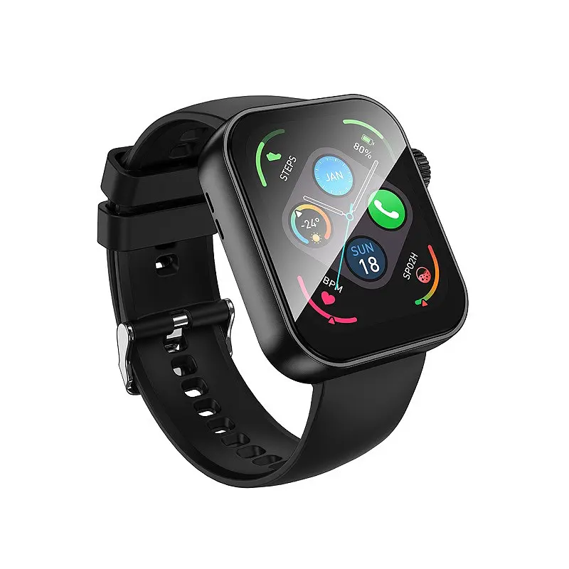 Смарт-часы Borofone BD13 42mm 230 mAh Smart sports watch (call version) черный - фото 1