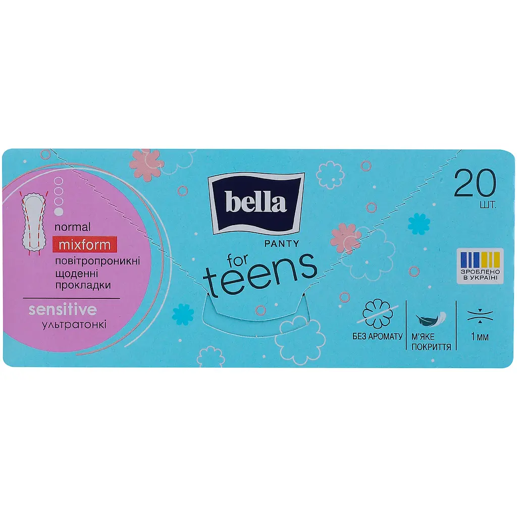 Щоденні прокладки Bella for Teens Sensitive 20 шт. - фото 6