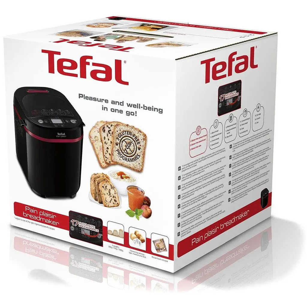 Хлебопечка Tefal PainPlaisir 650 Вт черная (PF220838) - фото 2
