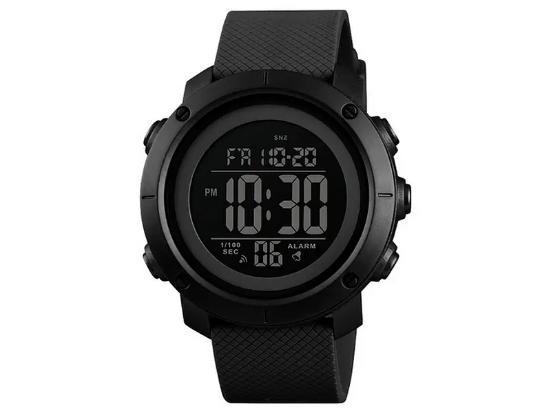 Наручний годинник чоловічий 1426BKBK All Black Skmei acs0030748 - фото 2