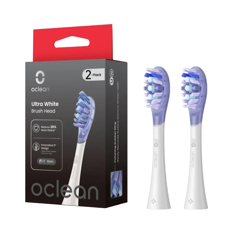 Насадка для зубної електрощітки Oclean Ultra White UW03 2 шт (6970810556995) - фото 6