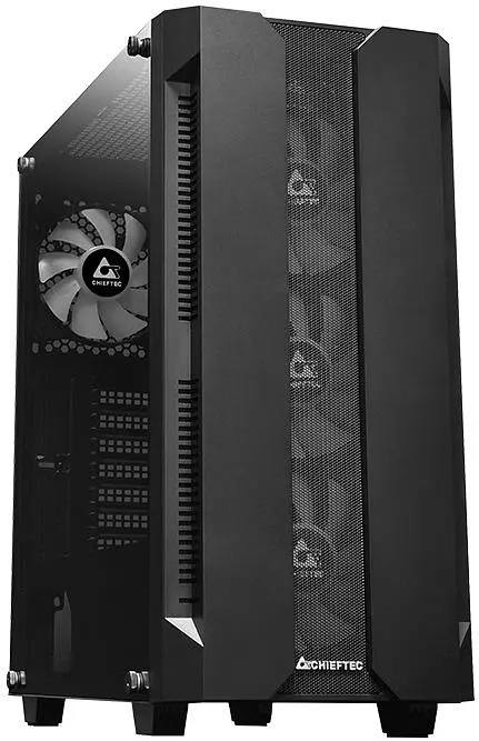 Корпус Chieftec HUNTER GS-01B-OP 4x120mm A-RGB, ATX, без БЖ, Black (GS-01B-OP) - фото 5