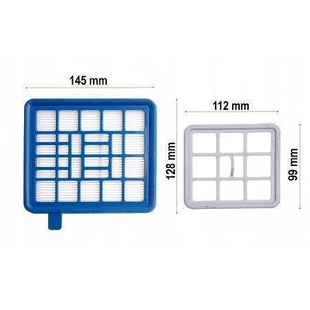 Набор фильтров для пылесоса Vitek VT-1823W, VT-1823 SR (HEPA фильтр Vitek VT-1873) - фото 2