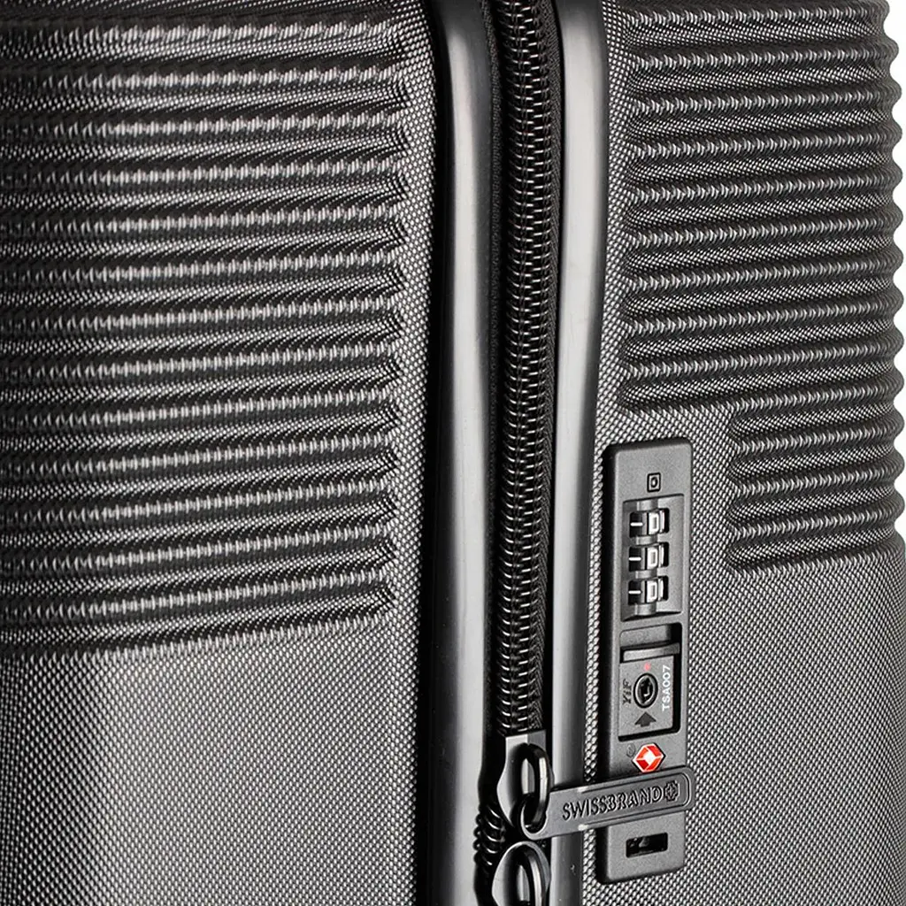Валіза Swissbrand Cairo S Black (SWB_LHCAI001S) - фото 4
