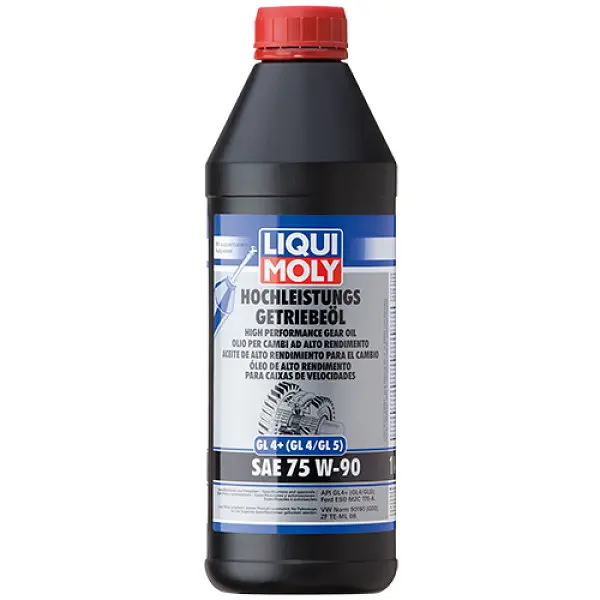 Синтетична трансмісійна олива - Hochleistungs-Getriebeoil SAE 75W-90 GL 4+ 1л. (4434)