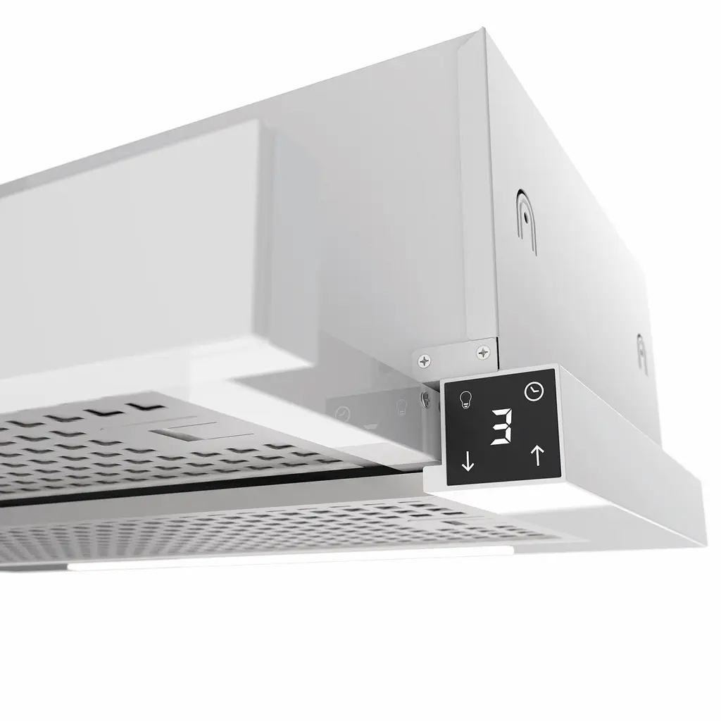 Вытяжка Cata телескопическая 60 см 698 м.куб/год TFH 6430 gwh белая - фото 3