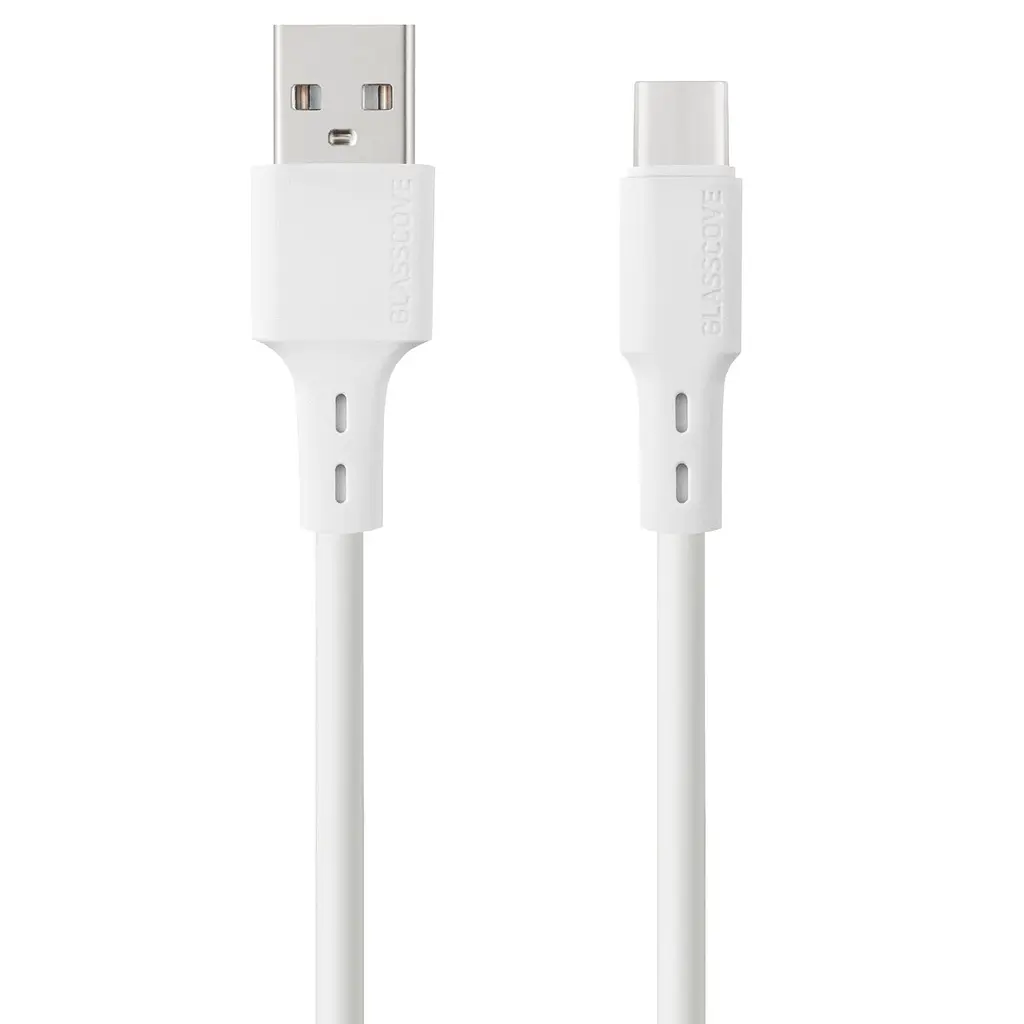 Кабель FLEX USB - Type-C 3A 1m (GF-AC13WH) Білий - фото 2
