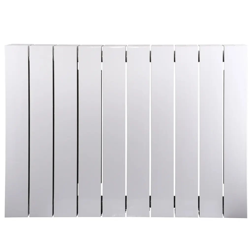 Радіатор біметалевий секційний Queen Therm 500/100 Vertical (кратно 10), Білий - фото 10