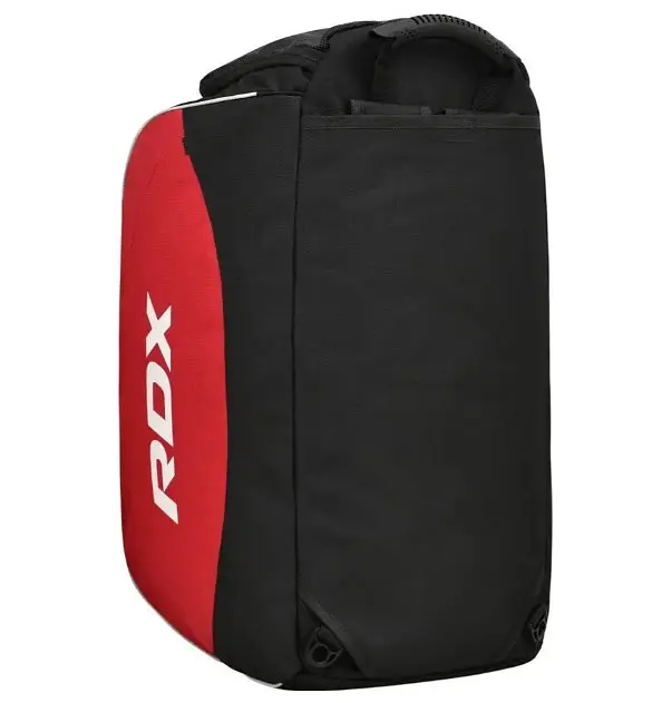 Спортивна сумка RDX R1 Duffel Bag with Backpack Straps Black/Red (GKB-R1B) - фото 5