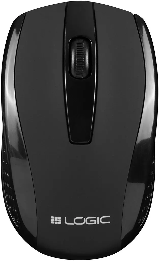 Комп'ютерна мишка LogicConcept LM-31 бездротова 1200dpi 3кн. USB чорна (M-LC-LM31W-BK) - фото 3