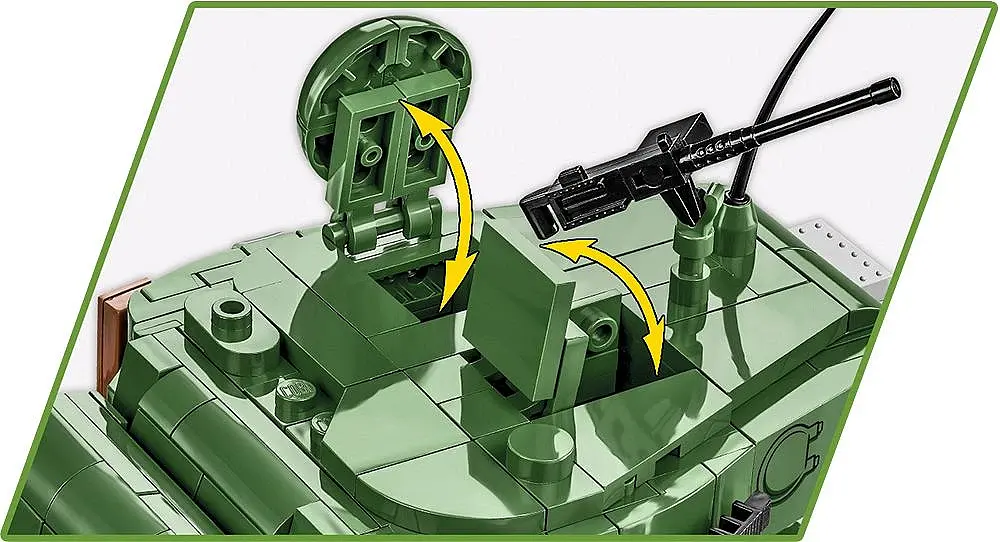 Конструктор COBI танк M26 Pershing 3inch M5 Gun 2563 - фото 5