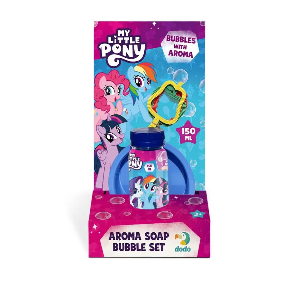 Ароматичні мильні бульбашки "My Little Pony" об'єм 150 мл, 3 палички, рожевий (MB-350-B-51)