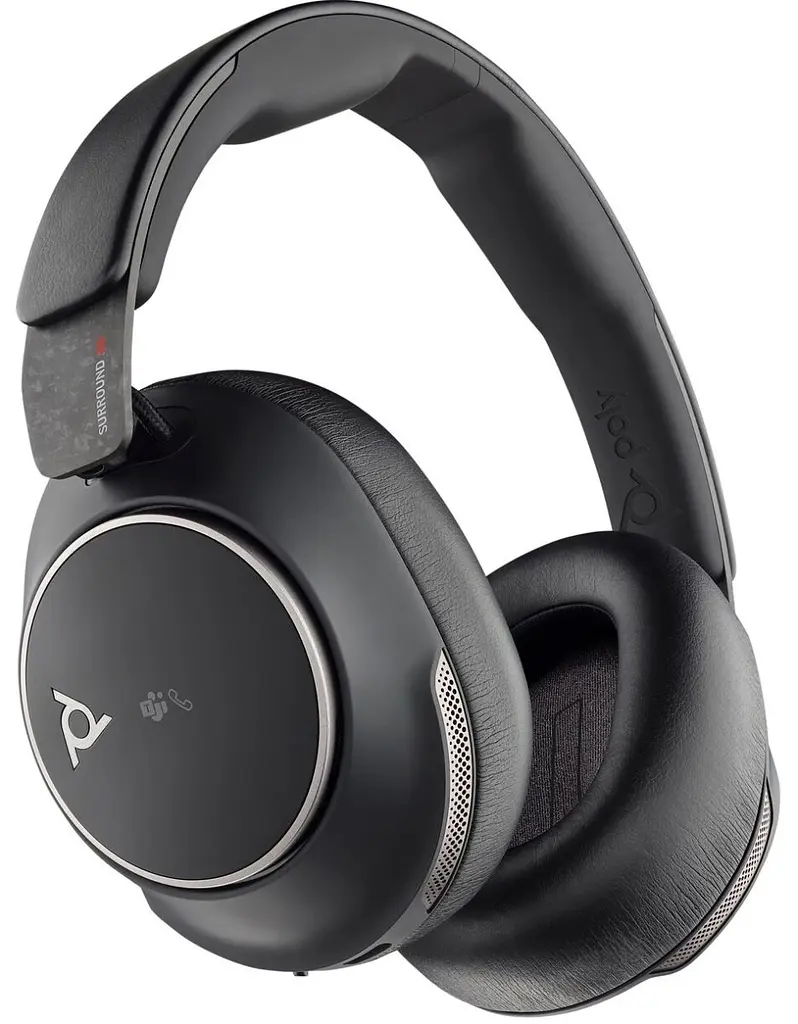 Гарнітура Poly Voyager Surround 80-M USB-C HS + USB-C/A Stereo Black (8G7U0AA) - фото 3