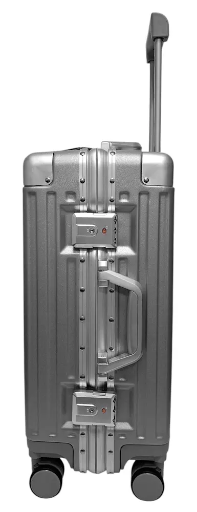 Валіза маленька для ручної поклажі S Madisson Snowball 66503 S 53x37x22 см 100% полікарбонат Срібний - фото 6