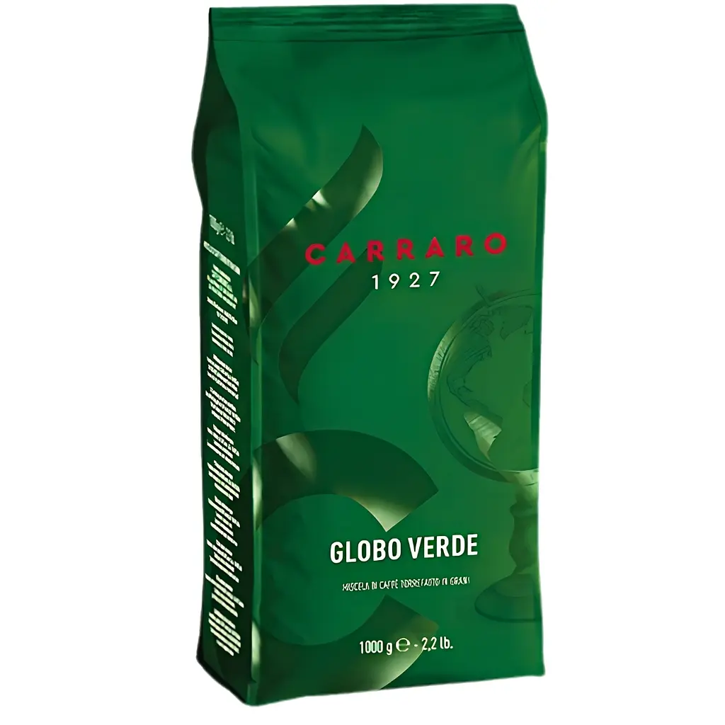 Кава в зернах Carraro Globo Verde 1 кг