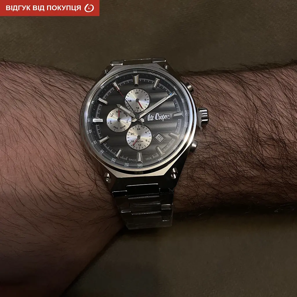 Годинник Lee Cooper Ice Silver - фото 12