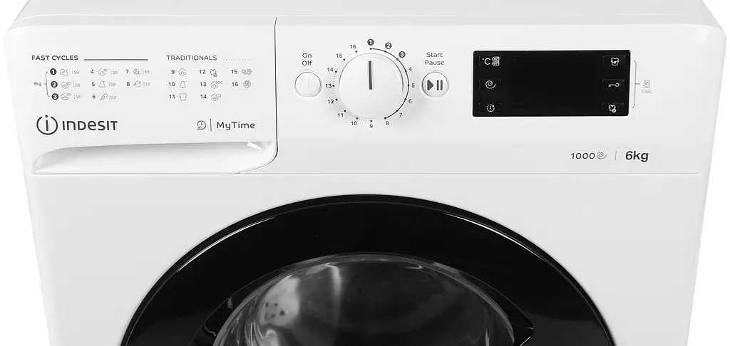 Пральна машина Indesit OMTWSE 61051 WK UA автоматична (6602293) - фото 5