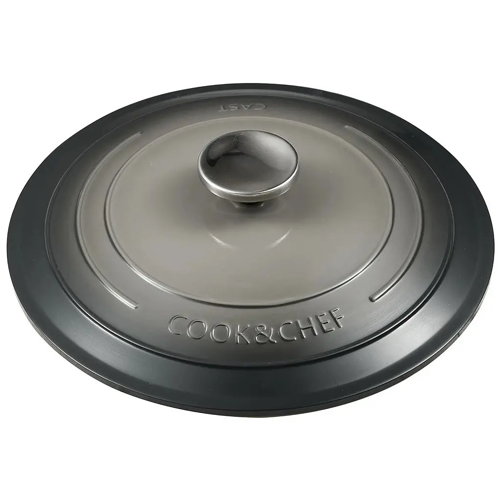 Каструля Bergner Excalibur з кришкою Сіра 5.8 л (BG-36102-GY) - фото 5