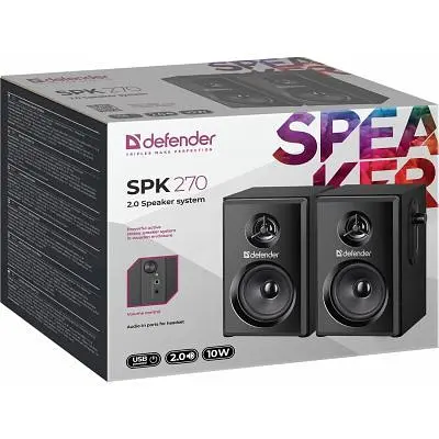 Акустична система Defender SPK 270 USB Black (65270) - фото 6
