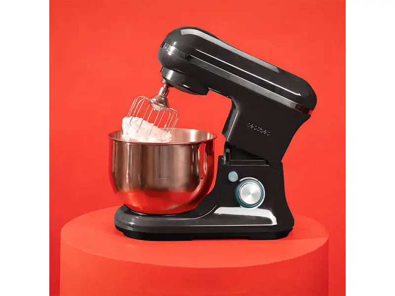 Кухонна машина Cecotec Cecomixer Merengue 5L 1200 Black Stand mixer (CCTC-04380) - фото 2