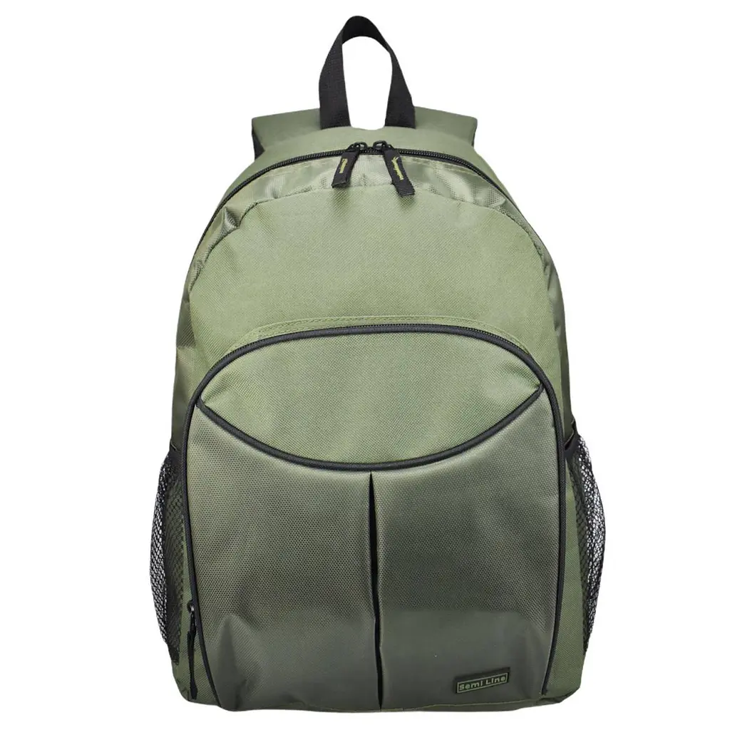 Рюкзак міський Semi Line 20 Khaki/Black (J4916-2), Хакі - фото 2