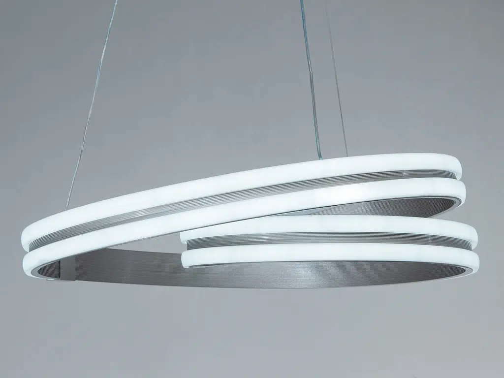 LED підвісна люстра Diasha коричнева 95Вт 16м² - фото 3