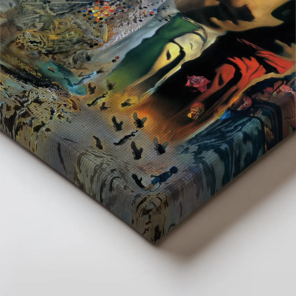Інтер'єрна картина Галюциногенний тореадор, Сальвадор Далі, Salvador Dalí, Hallucinogenic Toreador, інтер'єрний декор, 60×45 см (id6997) - фото 2