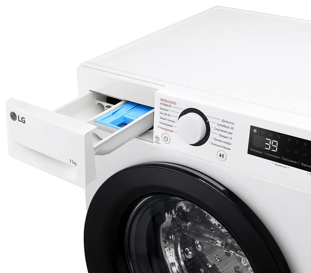 Пральна машина автоматична LG F4Y5ES6W (7198423) - фото 7