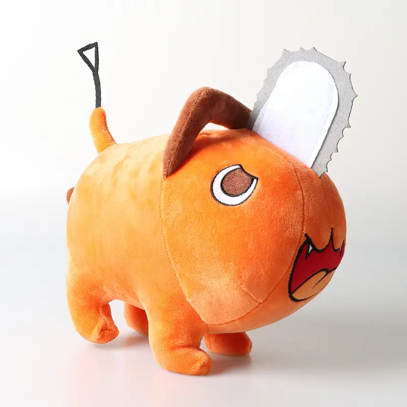 Мягкая игрушка Chainsaw Man Pochita Человек-бензопила Почита 25 см CM P 04 - фото 3