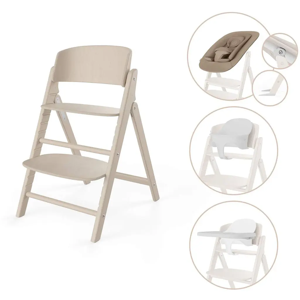 Стул для кормления Cybex Click&Fold 4 в 1 All Natural (524000869) - фото 5