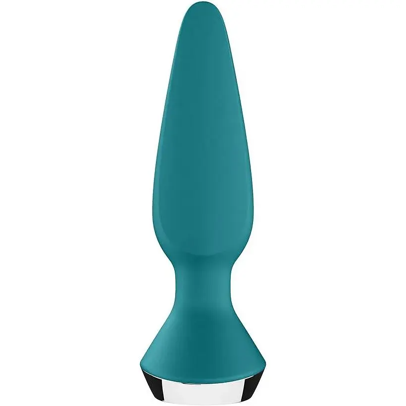Анальна смарт-вібропробка Satisfyer Plug-ilicious 1 Petrol - фото 5