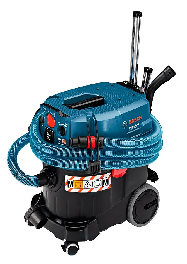 Будівельний пилосос Bosch GAS 35 M AFC Professional із щілинною насадкою та насадкою для підлоги