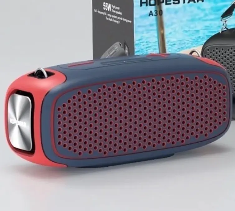 Портативная Bluetooth колонка Hopestar A30 Pro Синий - фото 3