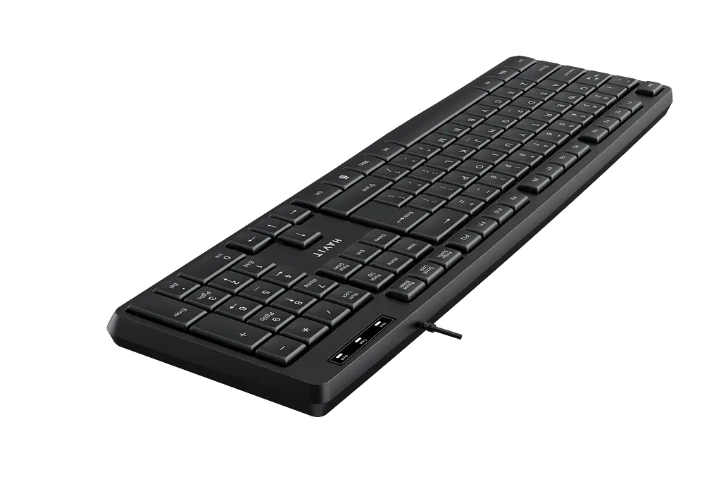 Дротова клавіатура HAVIT HV-KB2006 USB Black HAVIT (27082-000) - фото 5