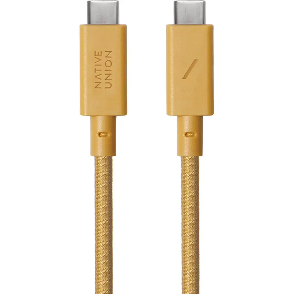 Кабель USB-C to USB-C Native Union Anchor Cable Pro 240W Kraft 3 м (ACABLE-C-KFT-NP) - фото 2