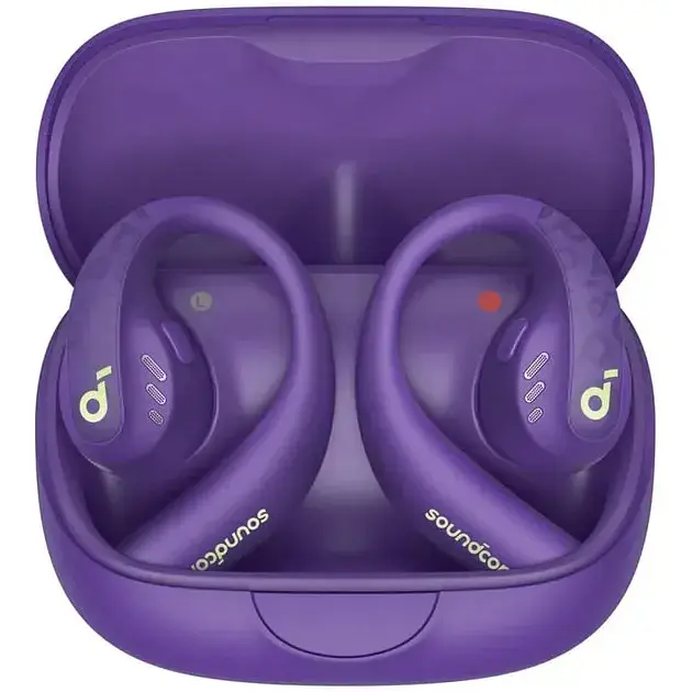 Bluetooth-гарнитура Anker SoundCore AeroFit Pro Purple (A3871GQ1) - фото 4