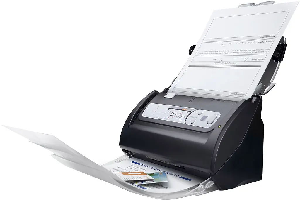 Сканер А4 Plustek SmartOffice PS188 (600x600dpi 48bit 30стор/хв ADF LED протяжний потоковий) - фото 2