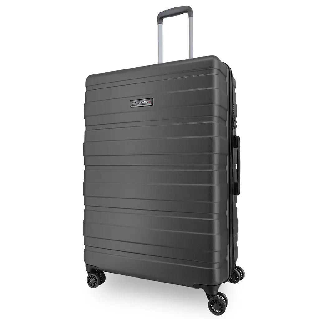 Валіза велика Swissbrand Freya (L) Premium Grade ABS-Plastic Charcoal (SWB_LHFRE174L) - фото 1