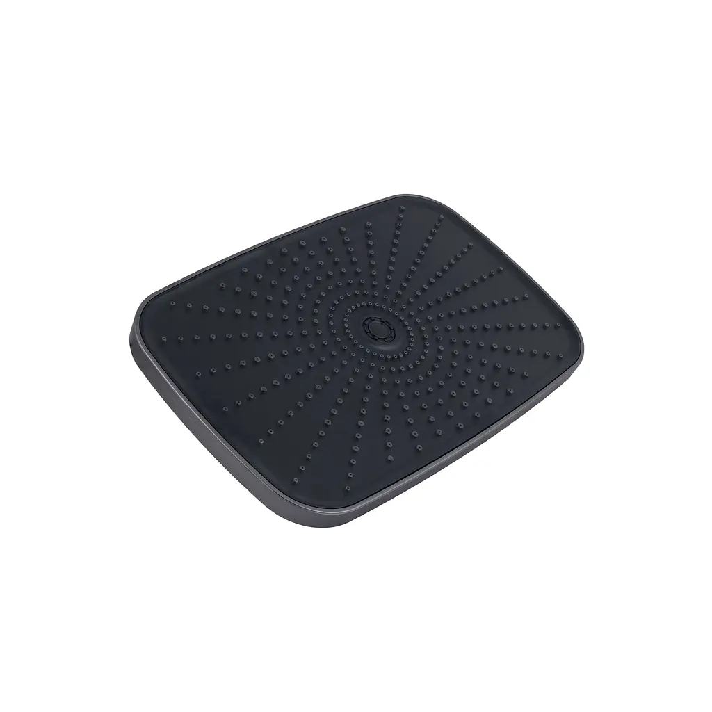 Душова система універсальна Qtap Gemini на три споживача (з виливом) QTGEM111GMB45688 Gunmetal Black PVD, Шліфований чорний хром - фото 6