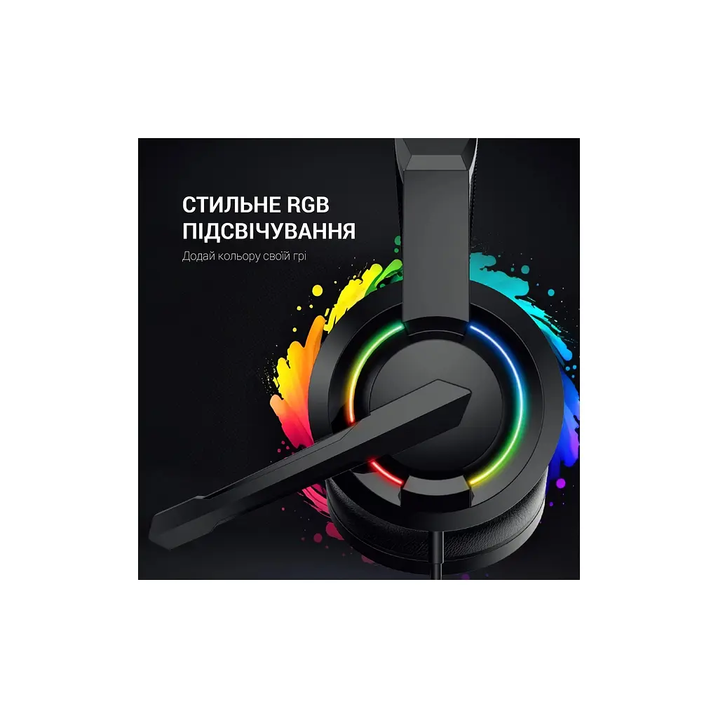 Навушники GamePro HS299 RGB Black (HS299) - фото 12