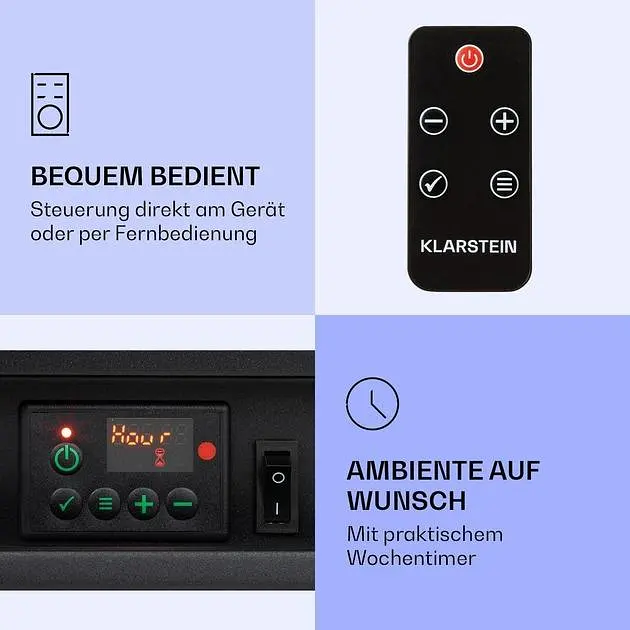 Камін електричний Klarstein Beerenberg (10038398) - фото 6