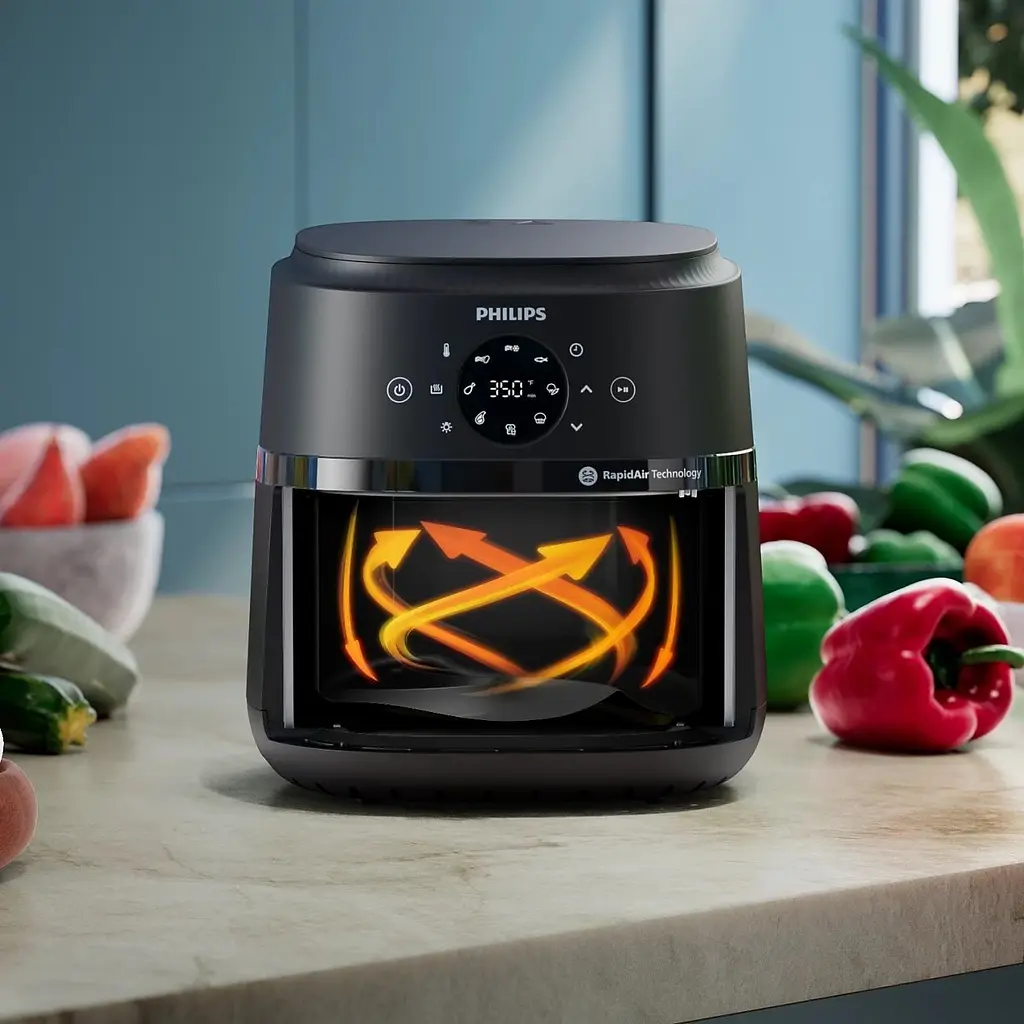 Мультипіч Philips Ovi Series 2000, 1500 Вт чорна (NA220/00) - фото 6