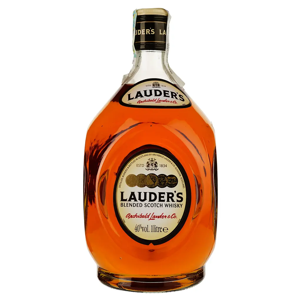 Виски Lauder's Finest Blended Scotch Whisky, 40% ,1 л - фото 2