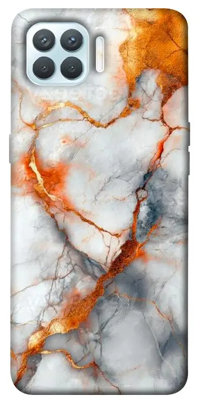 TPU чохол Demsky Lava marble для Oppo F17 Pro