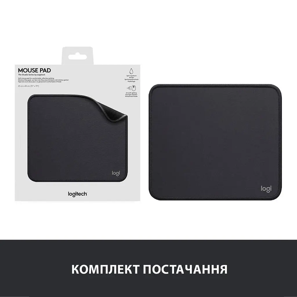 Ігрова поверхня Logitech Studio Series Graphite (956-000049) - фото 8