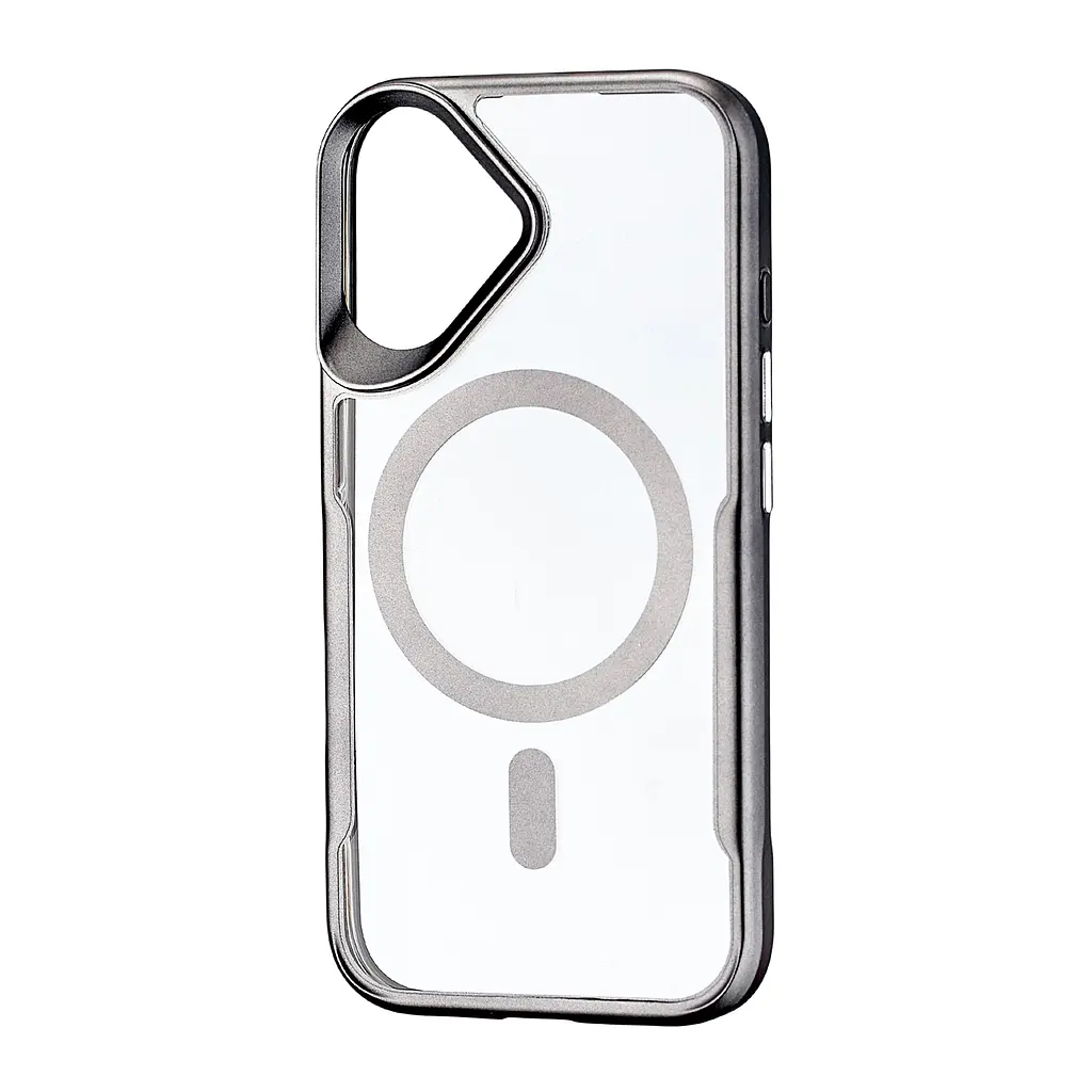 Чохол Metal Frame with MagSafe iPhone 16 Black