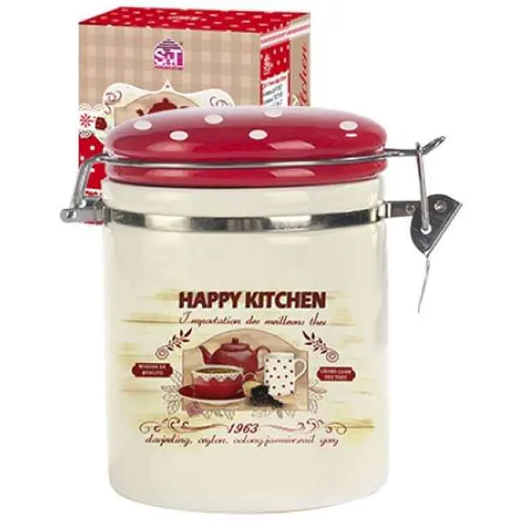 Ємність для сипучих продуктів SNT 750мл Happy Kitchen 629-11